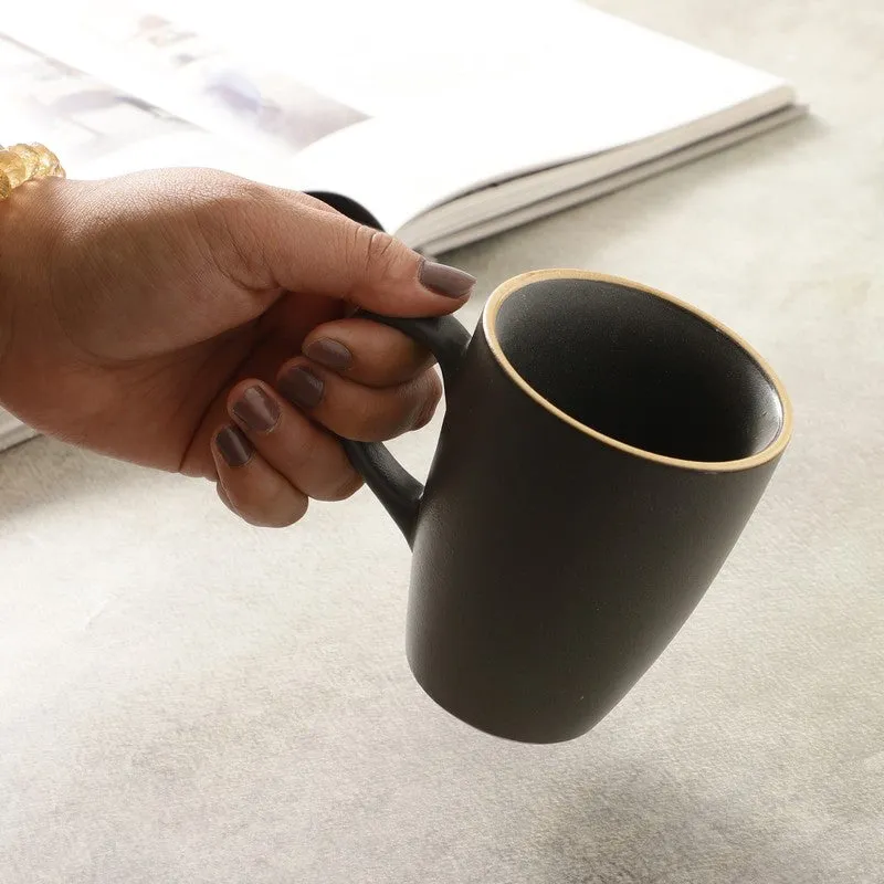 Matte Stoneware Coffee Mug (300 mL Each) - Set Of Two media 6