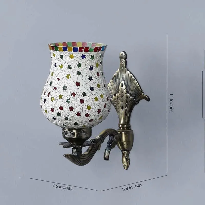 Twinkle Glass & Metal Wall Lamp media 8