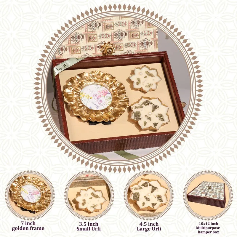 Round Radiance Diwali Hamper - Three Piece Set media 5