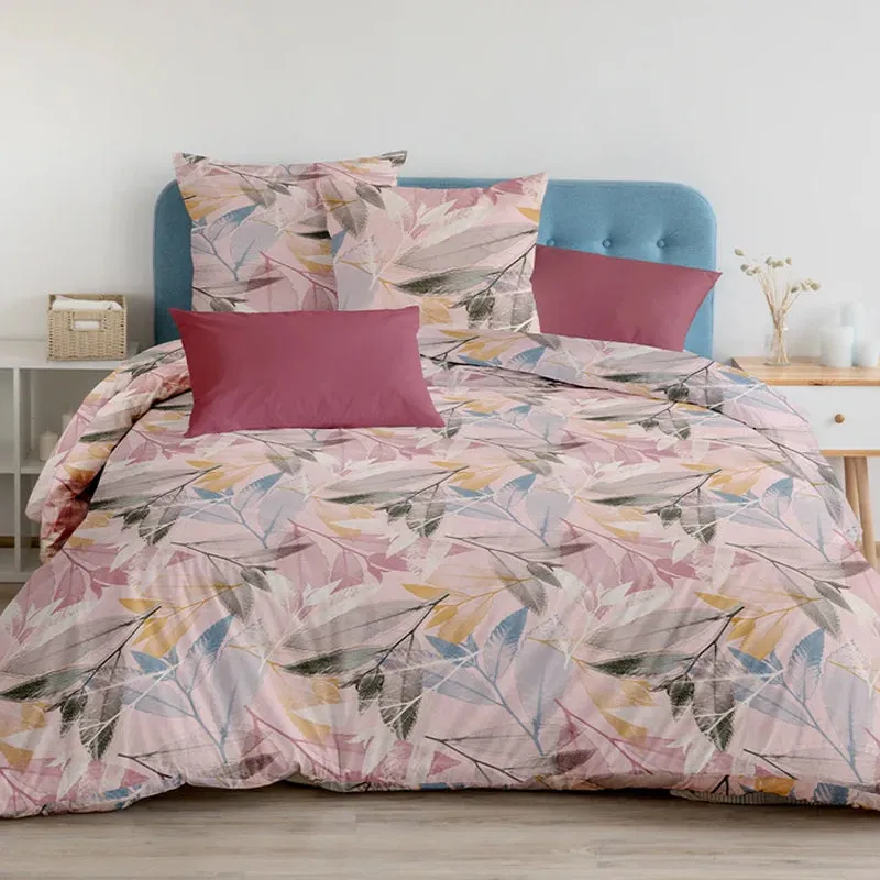 Sprintime Fitted Cotton Bedsheet - 300 TC media 3
