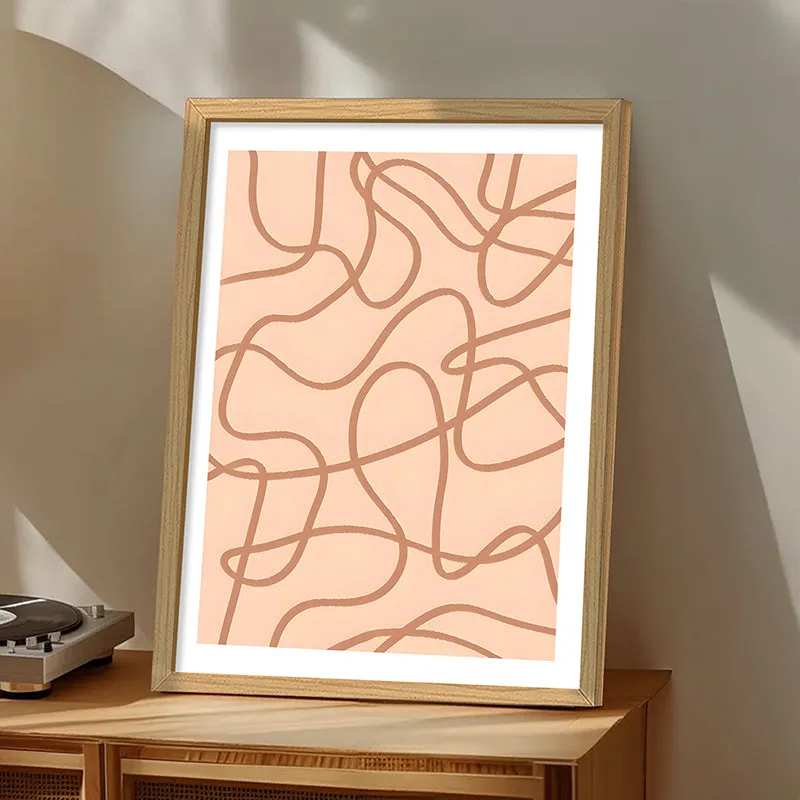 Earthly Squiggles Wall Art media 2