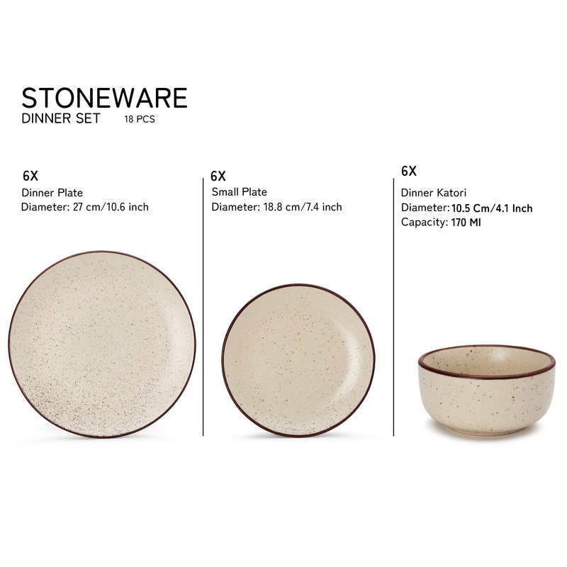 Kestha Dinnerware (Beige) - 18 Piece Set media 7