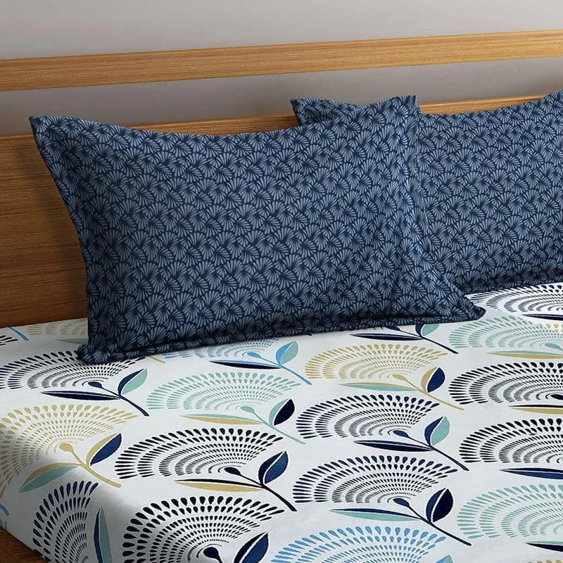 Pristine Blooms Bedsheet - 180 GSM media 3