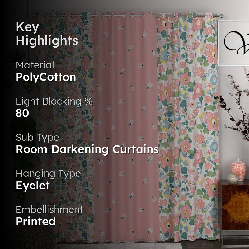Minimal Meadow Curtains - Set of Three media 2
