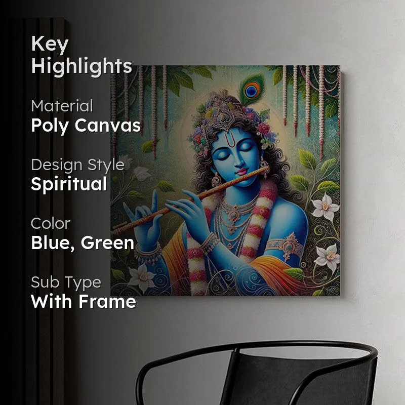 Murari Kanna Wall Painting media 2