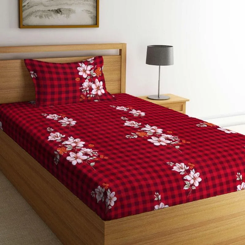 Florena Stripe Bedsheet - 150 GSM media 3