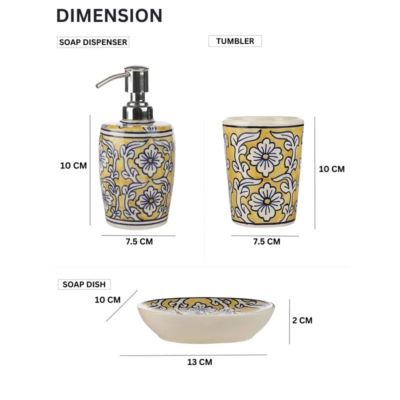 Compact & Stylish Bathroom Set - Three Piece Set media 9