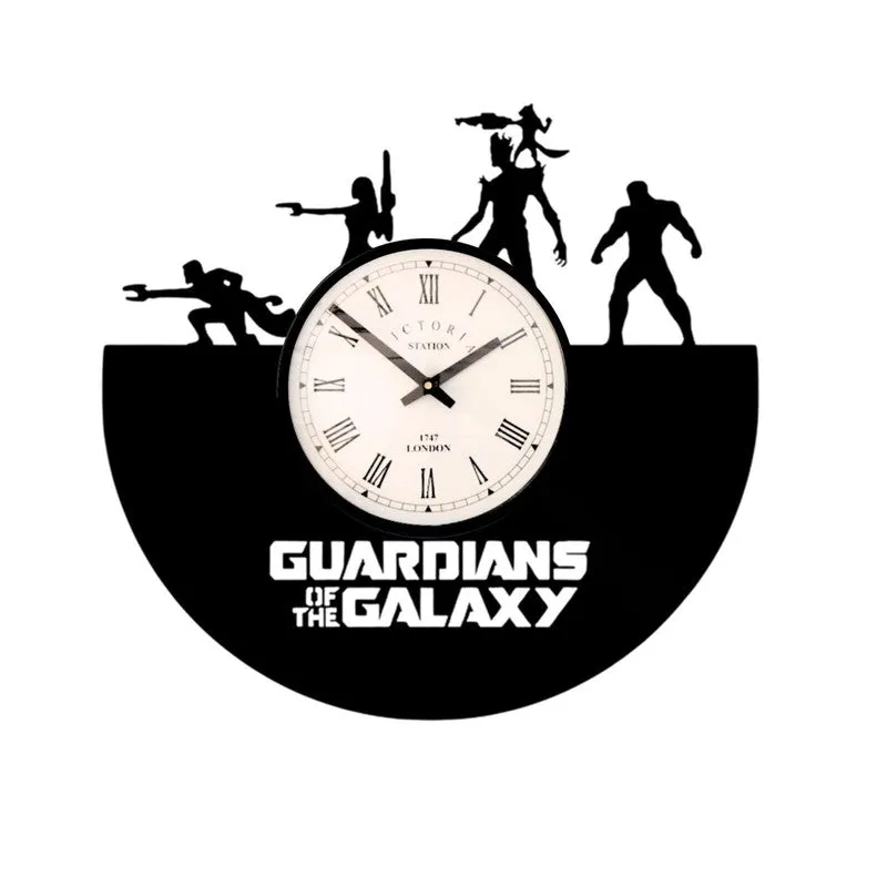 Guardians Of The Galaxy Steel Analog Wall Clock media 4