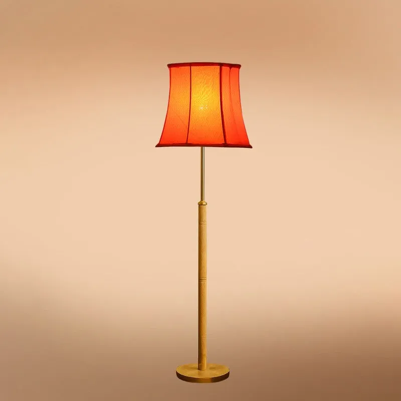 Horizon Beam Wooden Floor Lamp - Orange media 6
