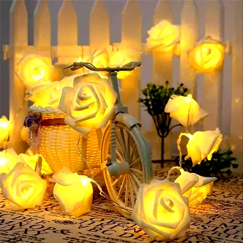 Eternal Rosa Foam String Light  - Yellow media 3