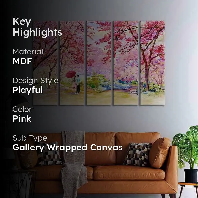 Memories Wall Art - Five Piece Set media 2