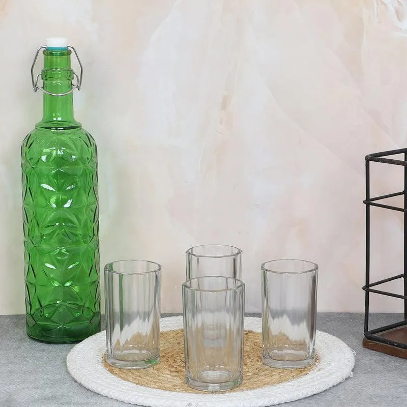 Lakopa 1000 mL Water Bottle With 150 mL Glass - Five Piece Set media 4