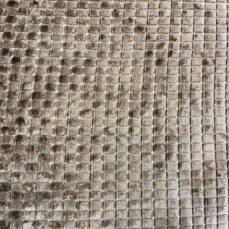 Plushyn Solid Woolen Blanket (Brown) - 350 GSM media 3