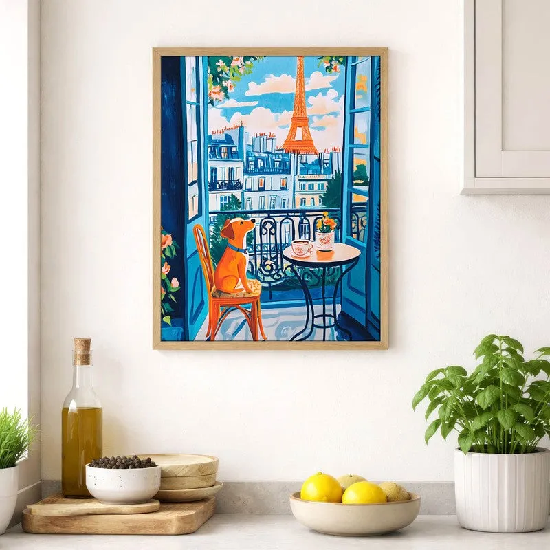 Savory Towers Archival Canvas Wall Art - Brown media 4