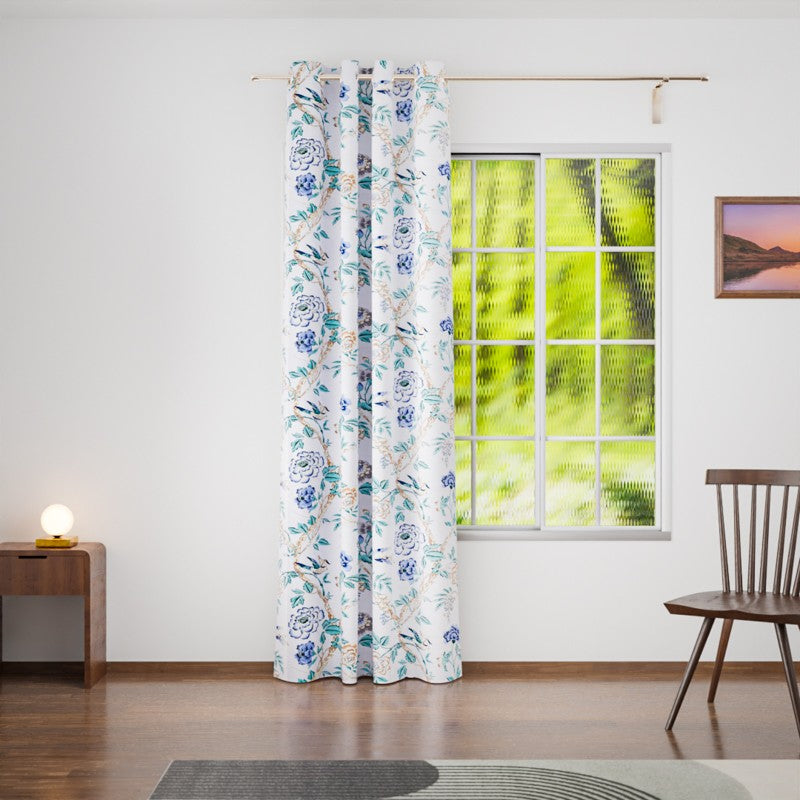 DaisyDrift Cotton Curtain