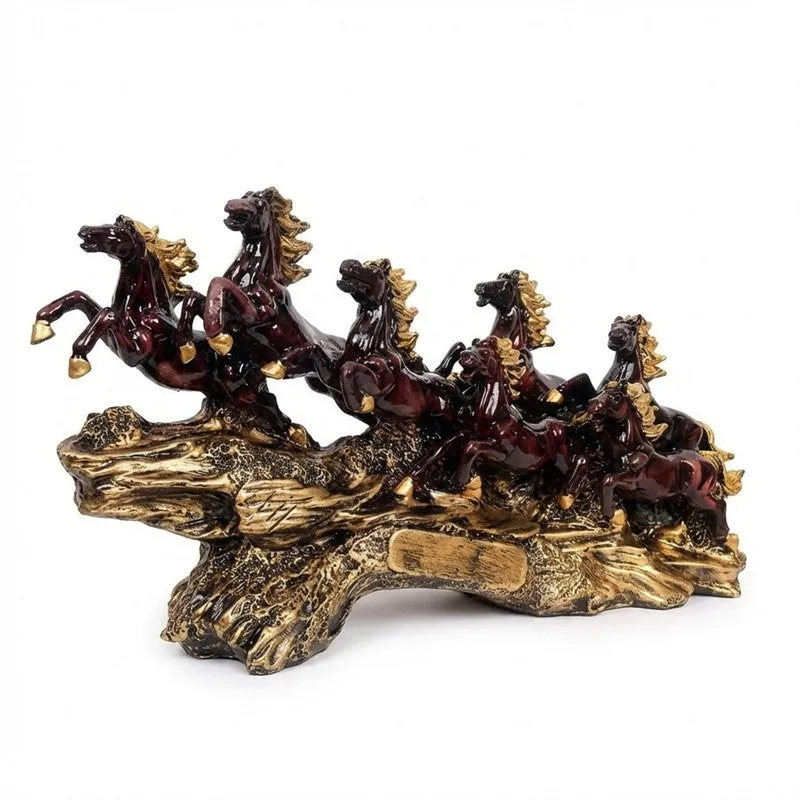 Wild Horse Driftwood Resin Showpiece media 4