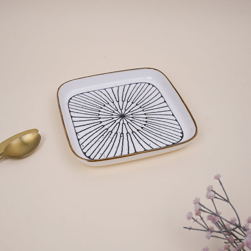 Jimo Square Snack Plate - Set Of Six image 5