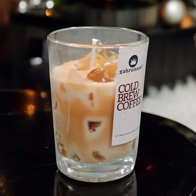 Iced Frappe Coffee Scented Soy Wax Candle media 5