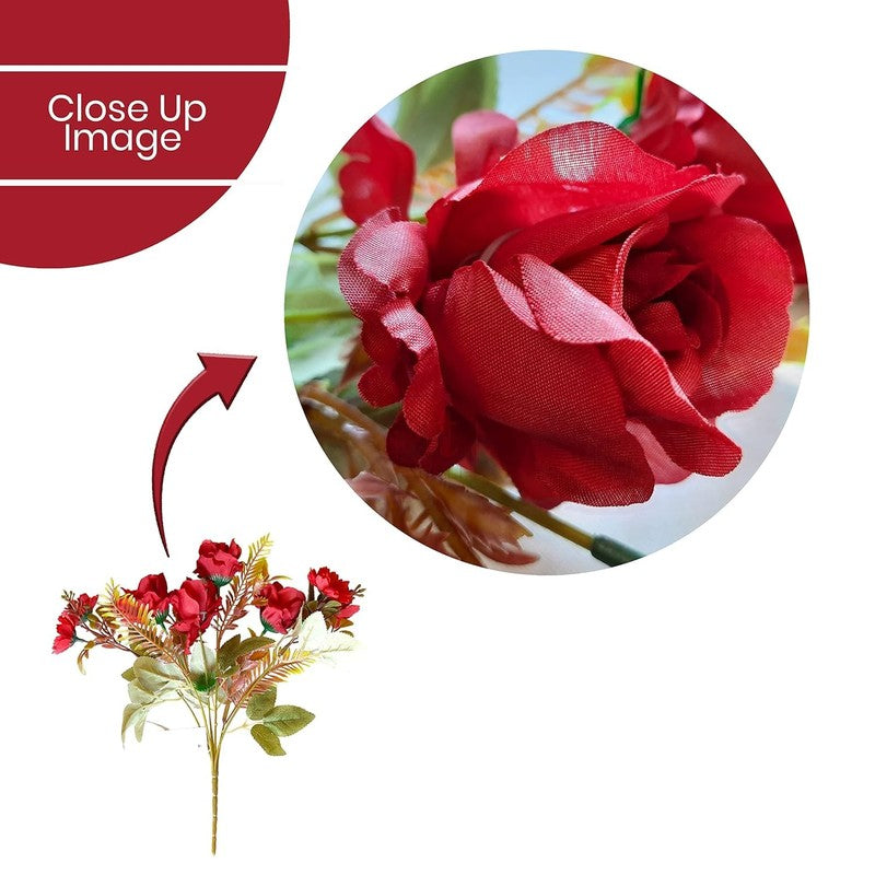 Edelle Rose Polyester Floral Stick media 3