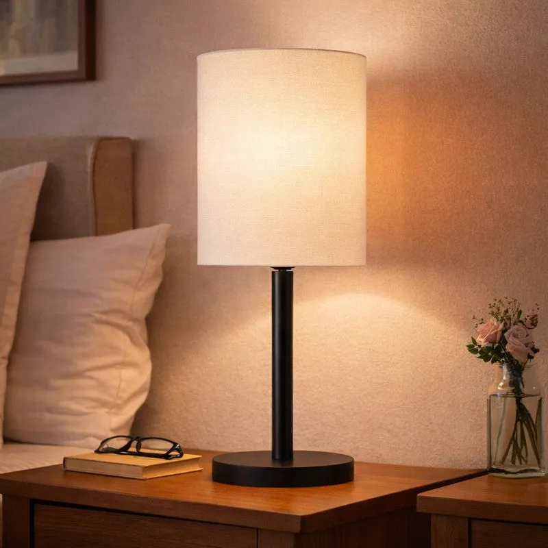 Minimal Aura Table Lamp - White media 1