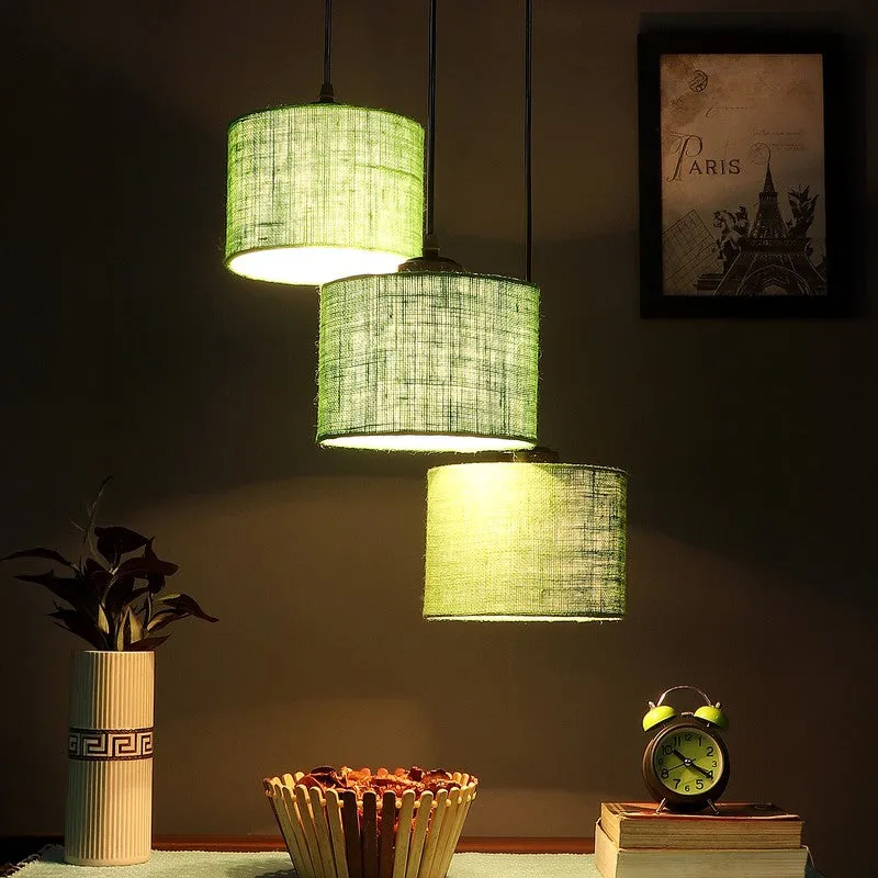 Lumera Drift Metal Ceiling Lamp - Green media 1