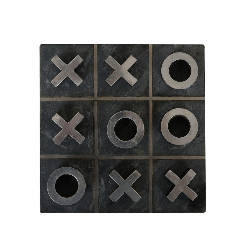 Xogrid Tic-Tac-Toe Marble Showpiece - Black media 3