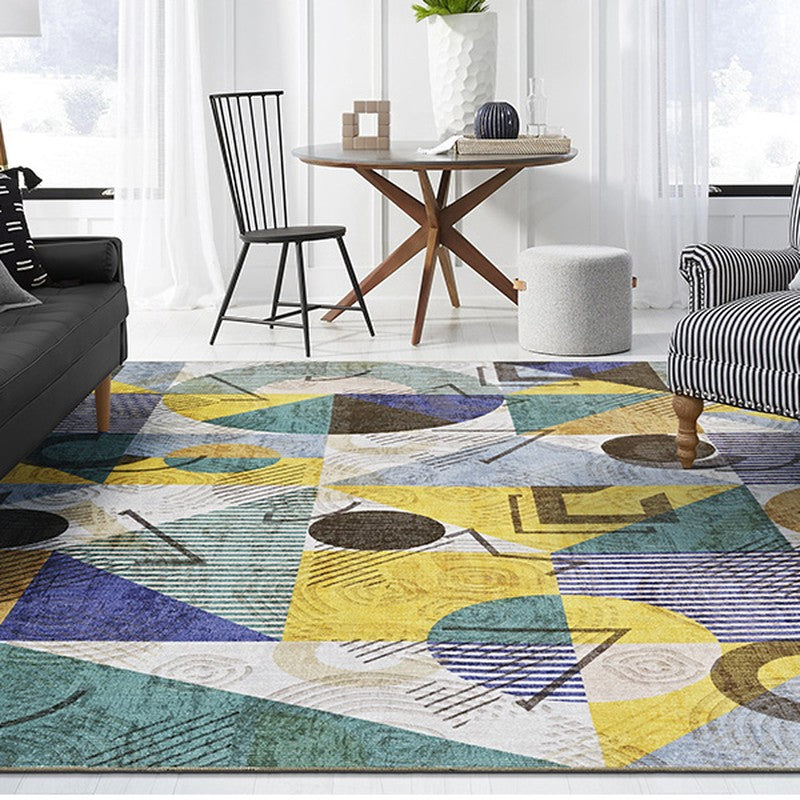 Zeryn Mosaic Non Anti Skid Carpet media 3