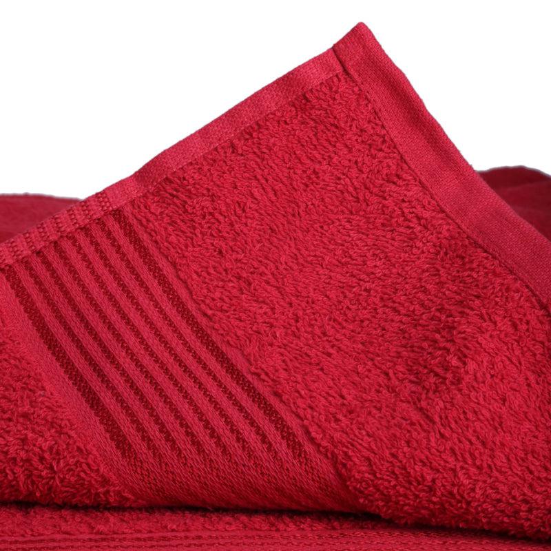 Bodil Bath Towel (Yellow & Red) - Set Of Two media 3