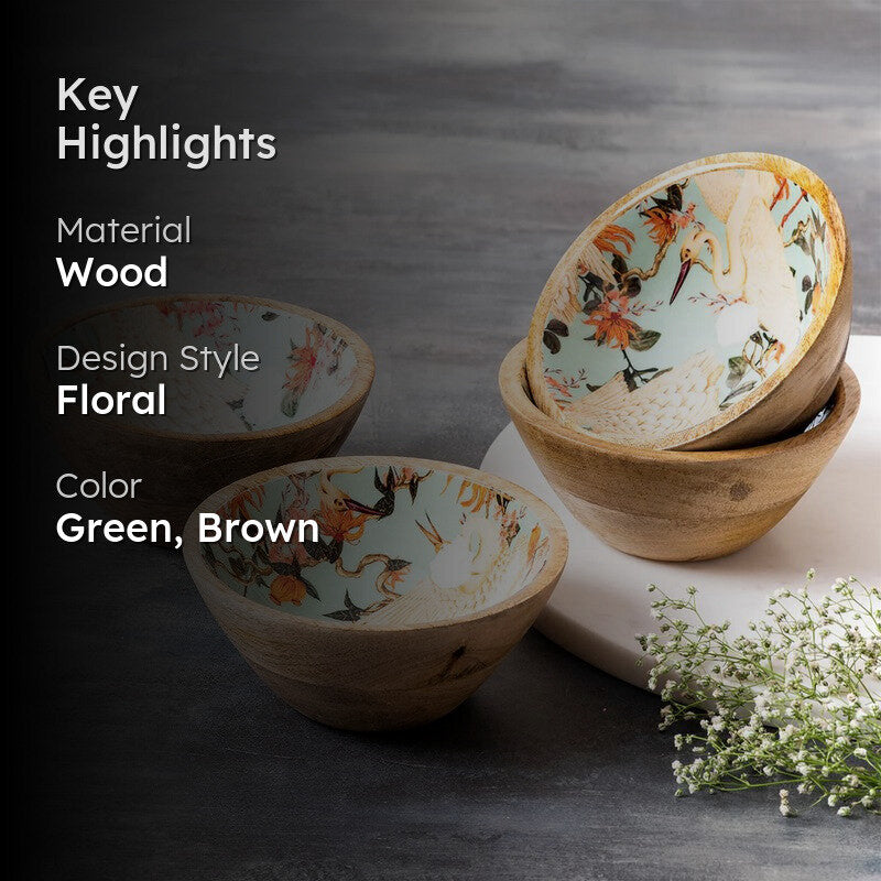 Elysian Bowl (Green) - Set Of Four media 2