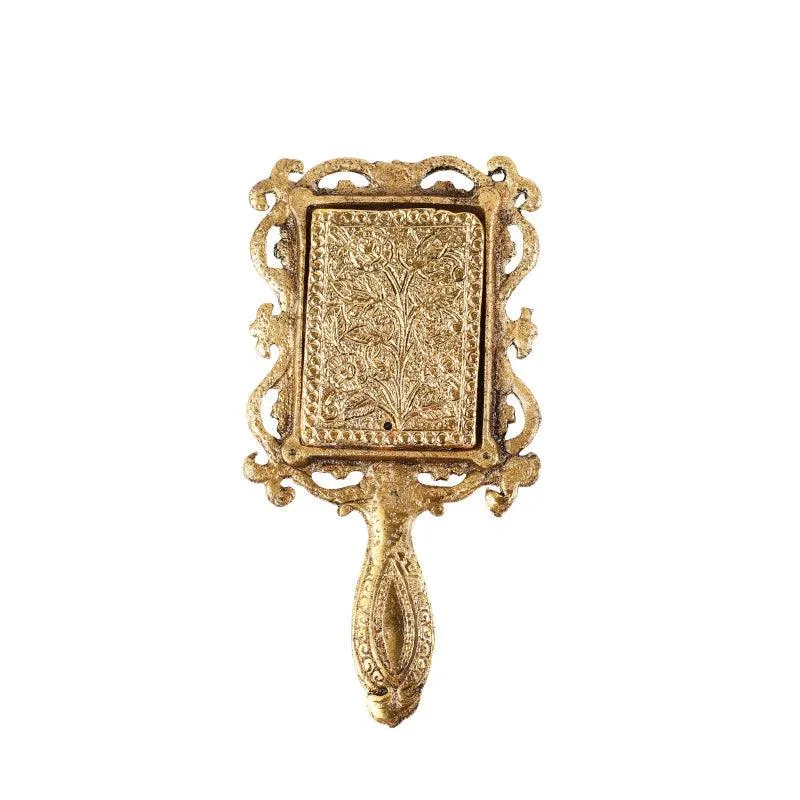 Suma Vintage Hand Mirror - Gold media 4