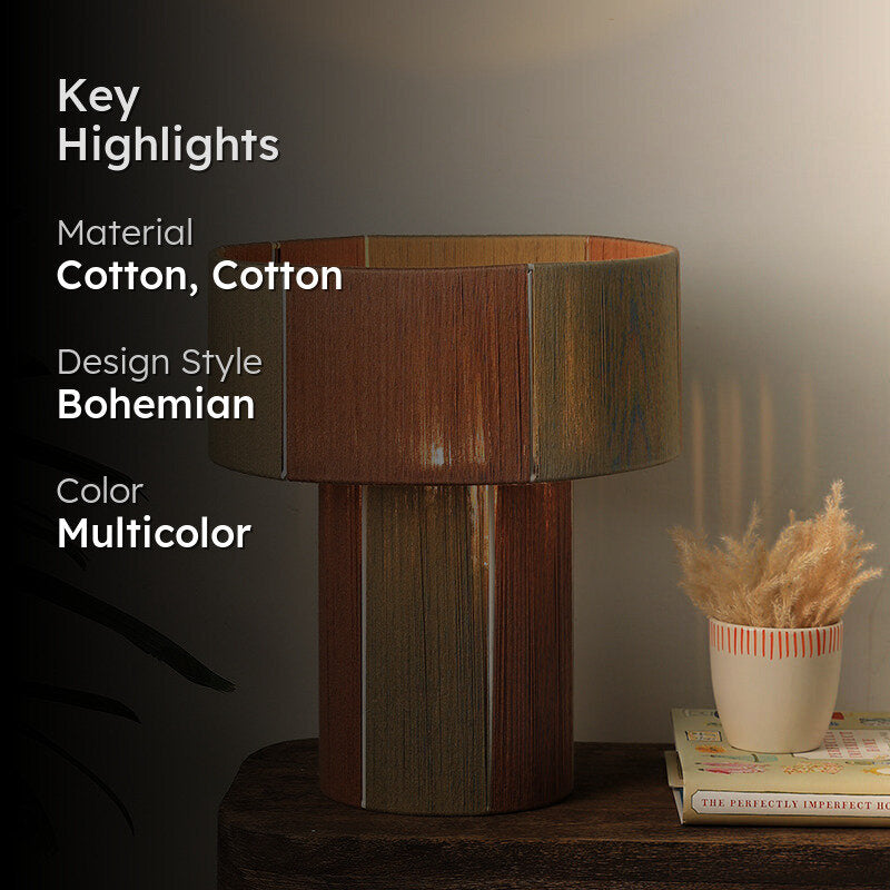 Fig Living Colour Story 300 Cotton Table Lamp - Multicolor media 2