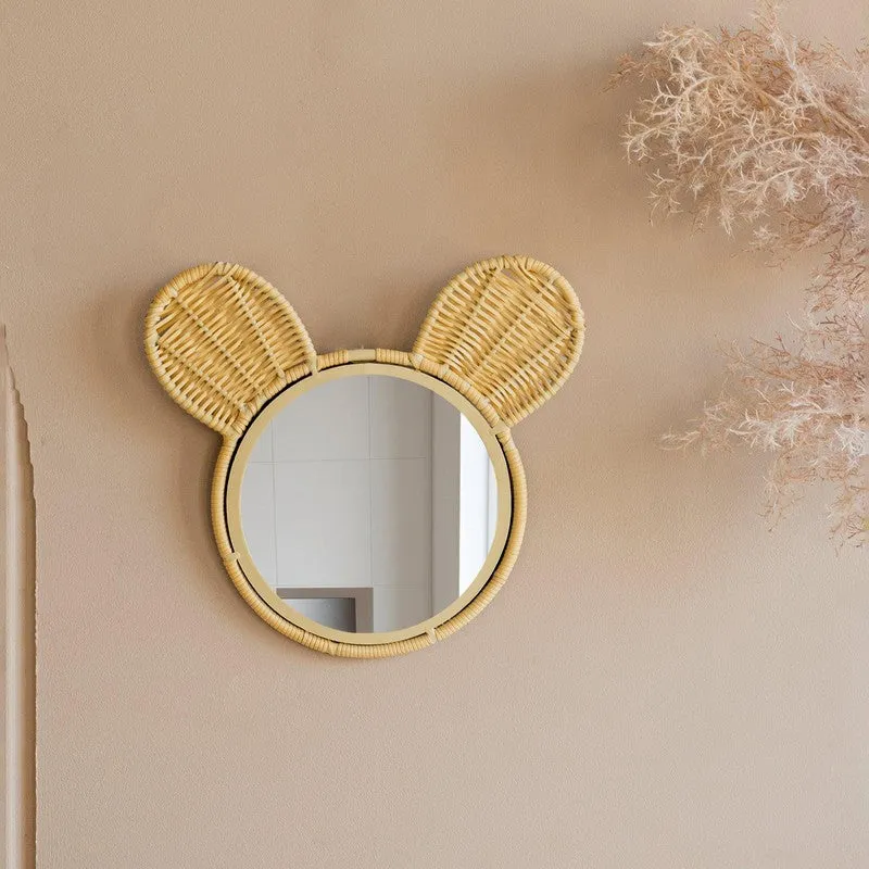 Orange Tree Bear Cane Wall Mirror media 3