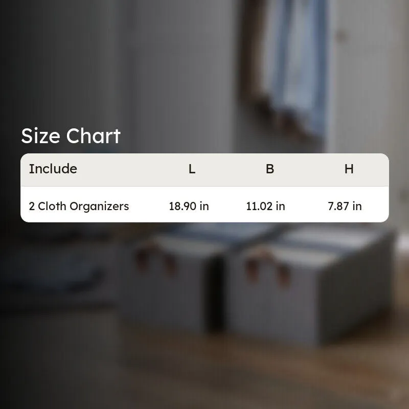OrganizeMate Cloth Organizer - Set Of Two media 7