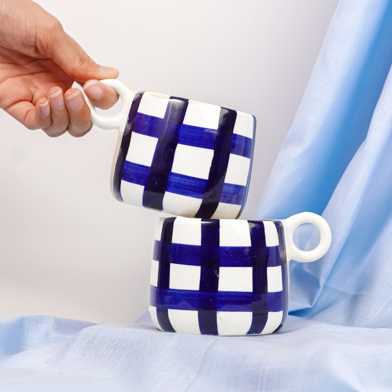 Brewline Ceramic Coffee Mug (300 mL Each) - Set Of Two media 3