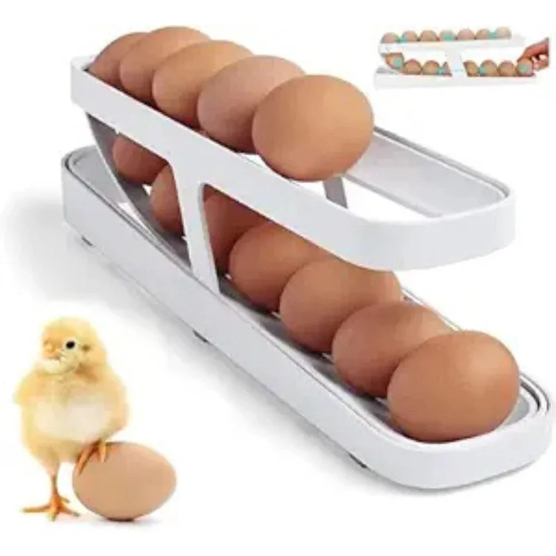Egg Guard Plastic Fridge Organizers media 6