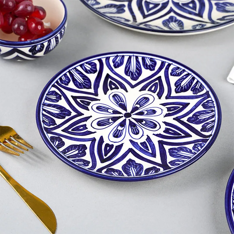 Iznik Ceramic Dinner Set - 18 Piece Set media 3