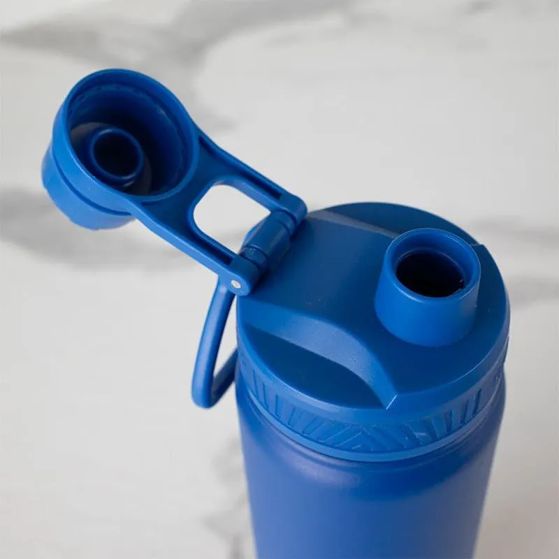 Drink Dazzle Hot & Cold Thermos Water Bottle (Black & Blue, 750 mL Each) - Set Of Two media 4