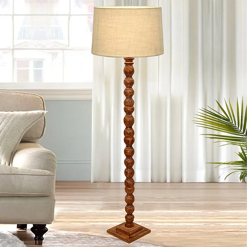 Elfin Noir Floor Lamp - White media 2