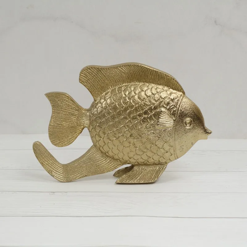 Golden Fish Showpiece media 1