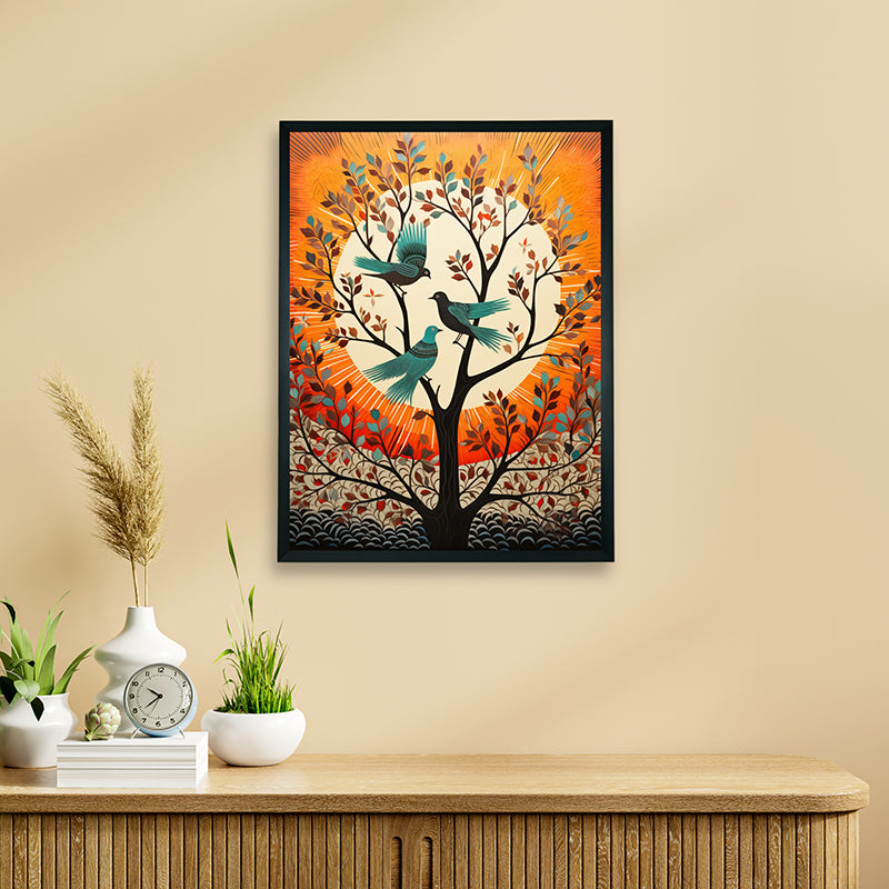 Bird Bezona Canvas Wall Art