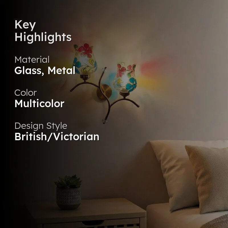 TwinAura Glass Wall Lamp - Transparent media 2