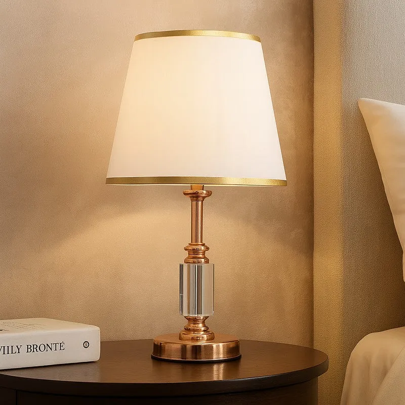 Shinora Metal Table Lamp - White media 4