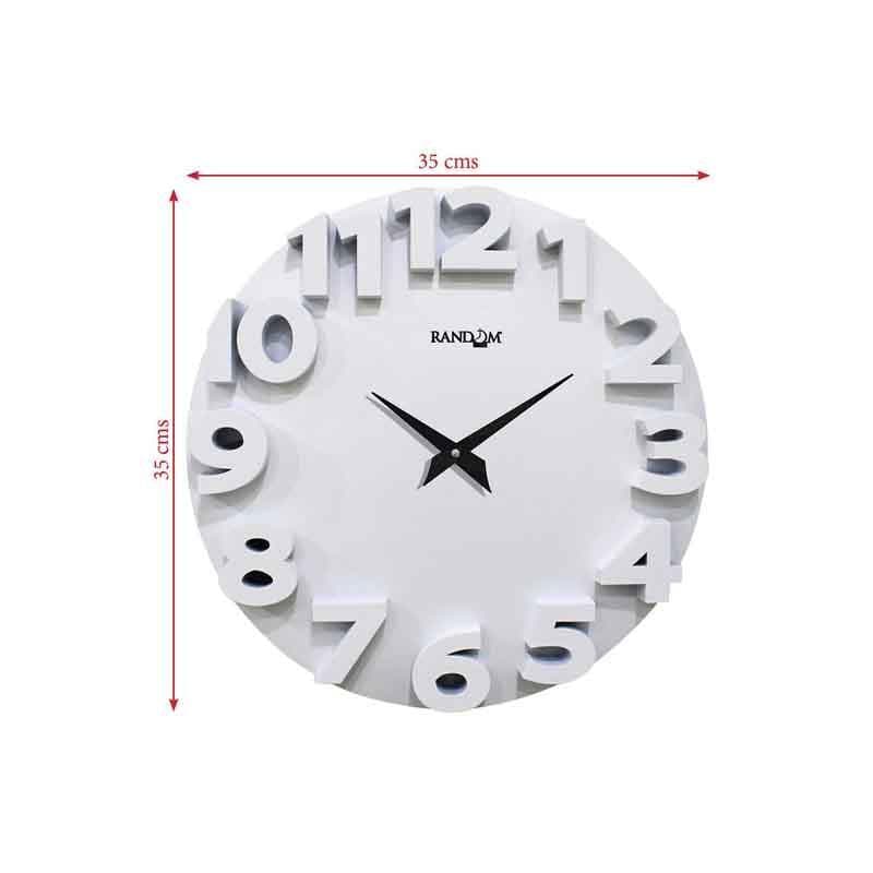 Artistic Wall Clock - White media 6