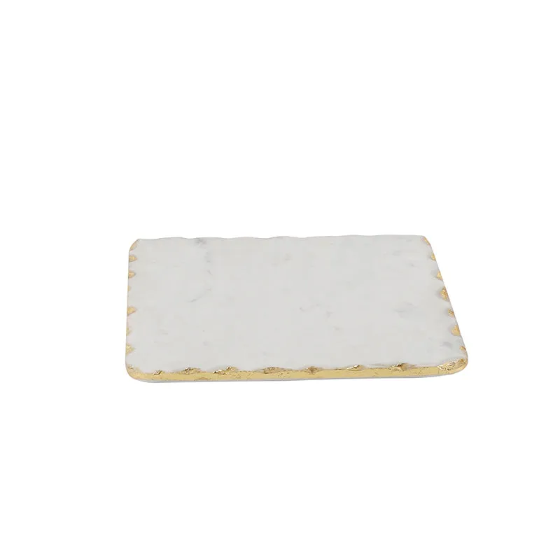 Graniq Marble Serving Platter - White media 3