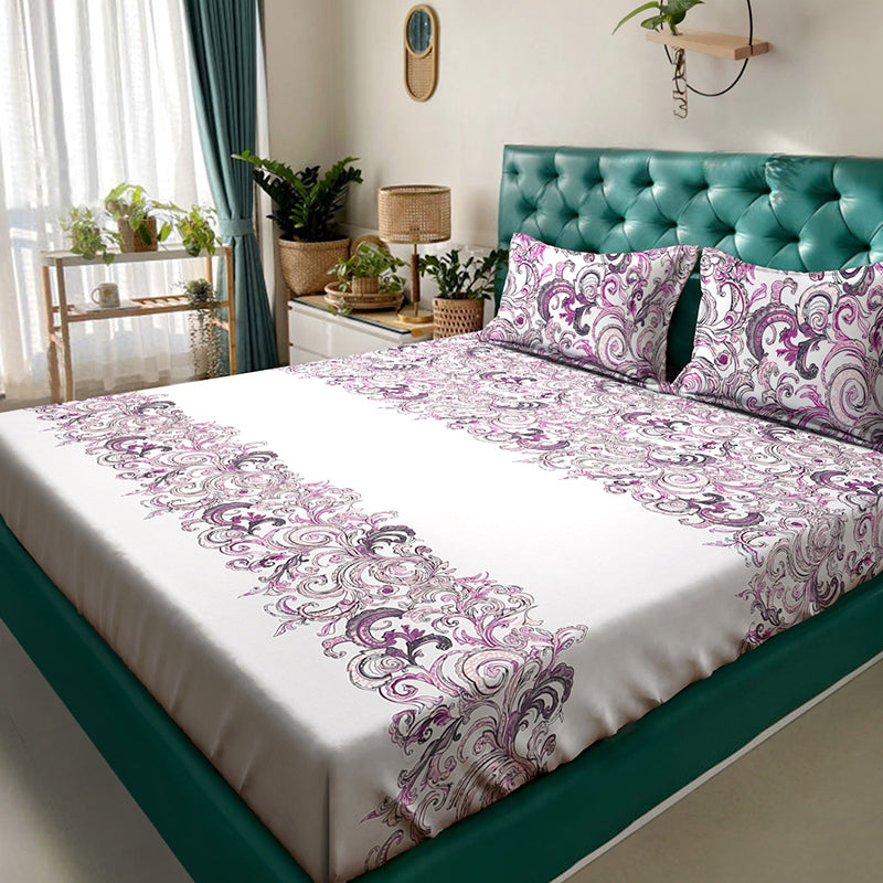 Artesia Fitted Bedsheet - 180 GSM - Queen Fitted