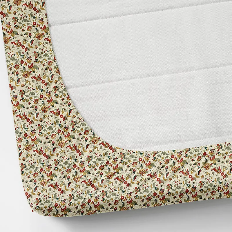Flix Floral Microfiber Microfiber Bedsheet - 150 GSM media 6