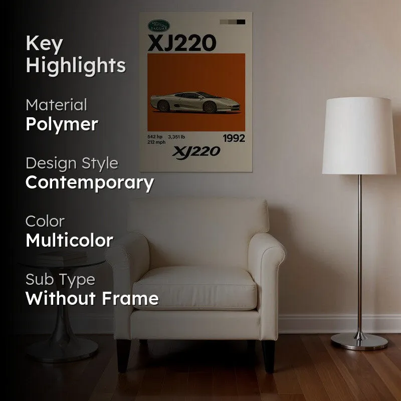 XJ220 Heritage Wall Poster media 2
