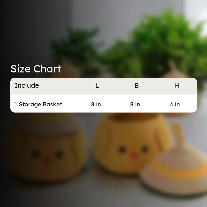 Hugsy Cotton Storage Basket media 6