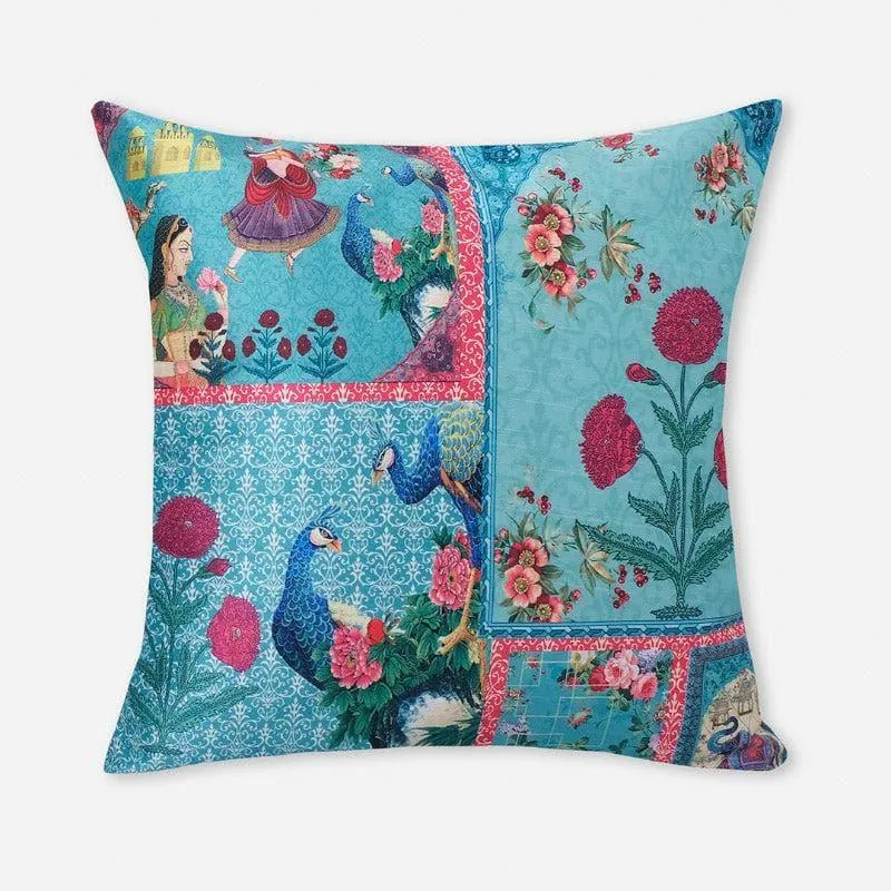 Swayam Urban Dream Polyester Cushion Cover - Set Of Two media 5