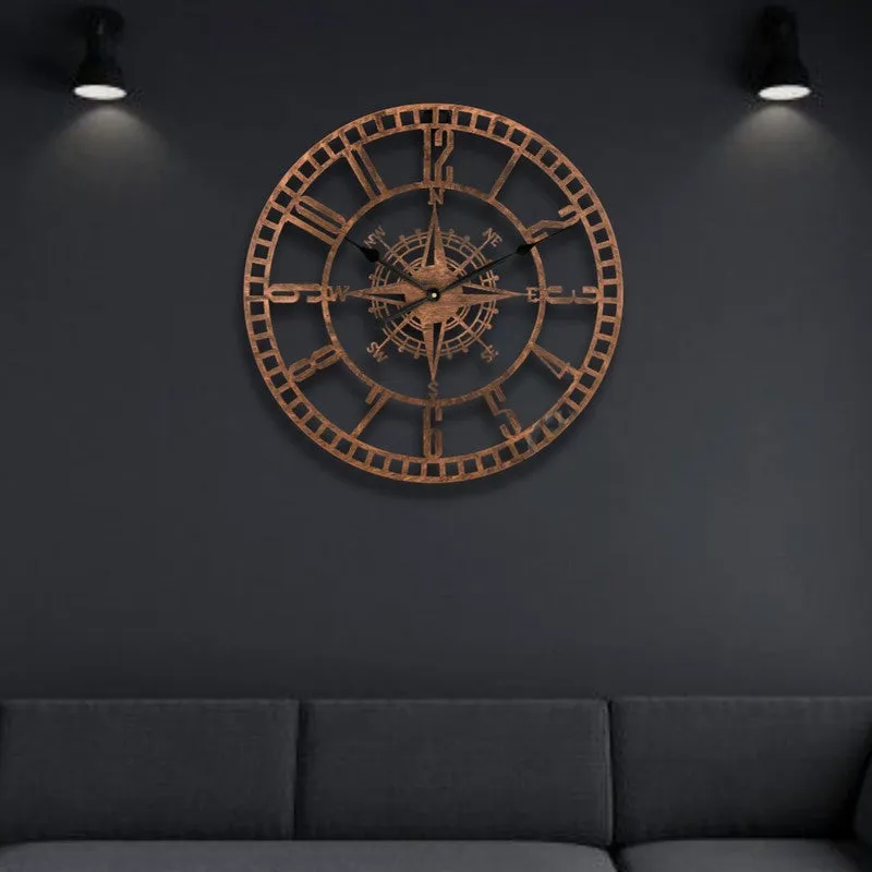 Tickin Silent Wall Clock - Bronze media 3